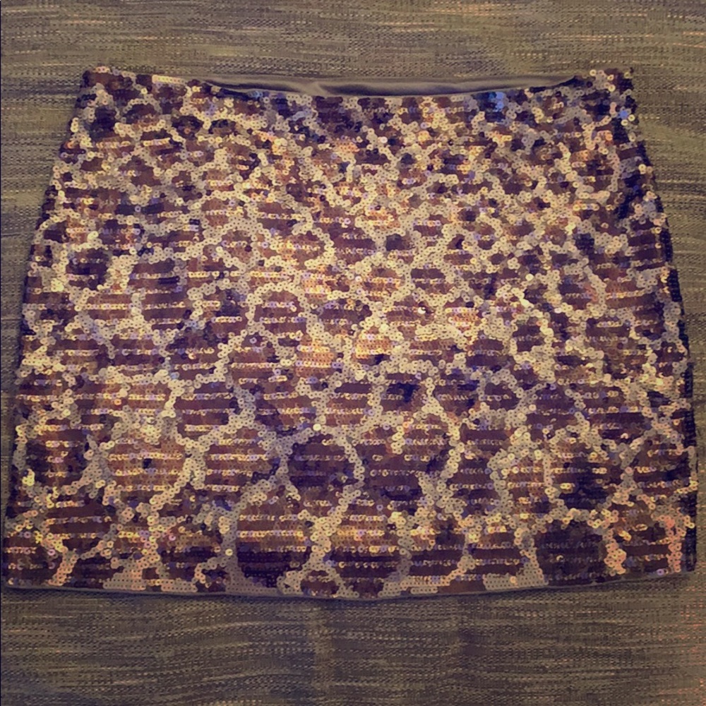 Sequin skirt